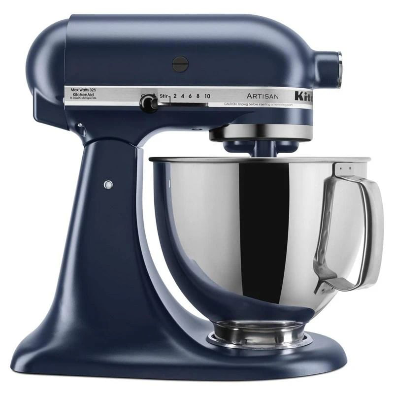 KitchenAid - 5 Quarts Tilt-Head Mixer in Blue - KSM150PSIB