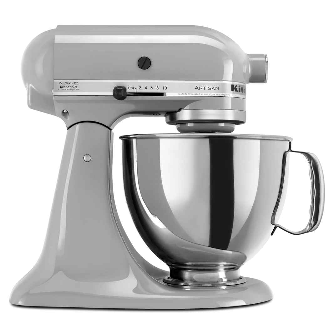 KitchenAid - 5 Quarts Tilt-Head Mixer in Grey - KSM150PSMC