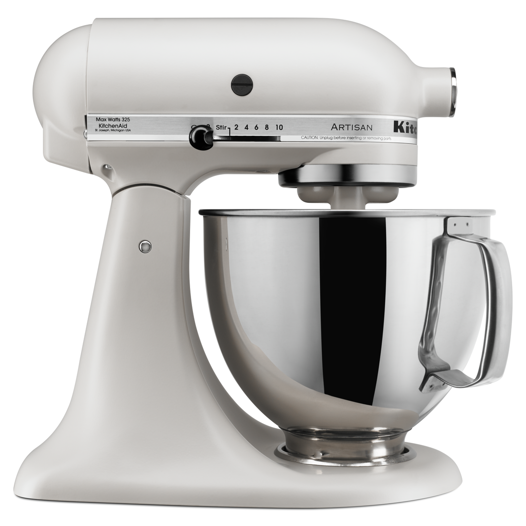 KitchenAid - 5 Quarts Tilt-Head Mixer in Cream - KSM150PSMH