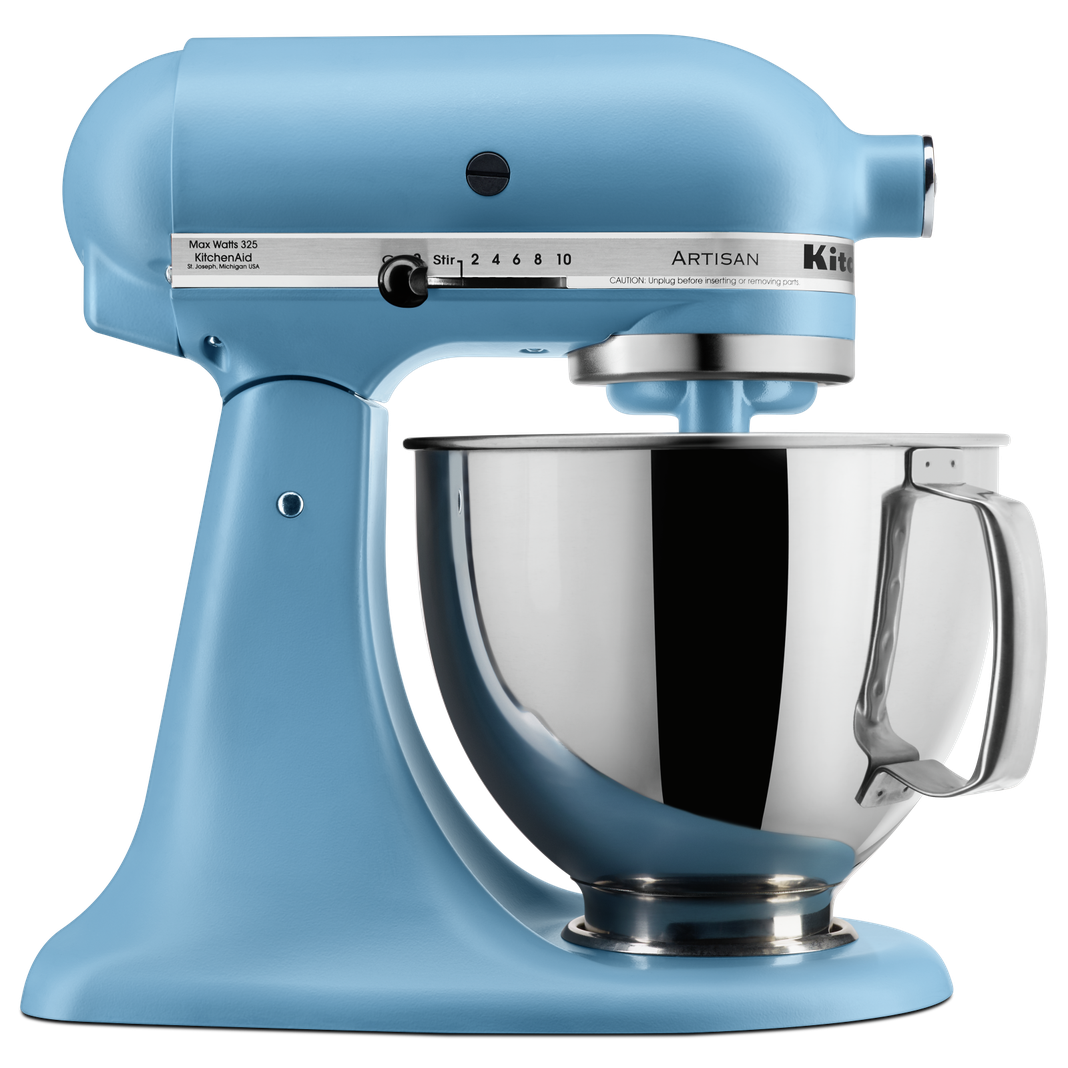 KitchenAid - 5 Quarts Tilt-Head Mixer in Blue - KSM150PSVB