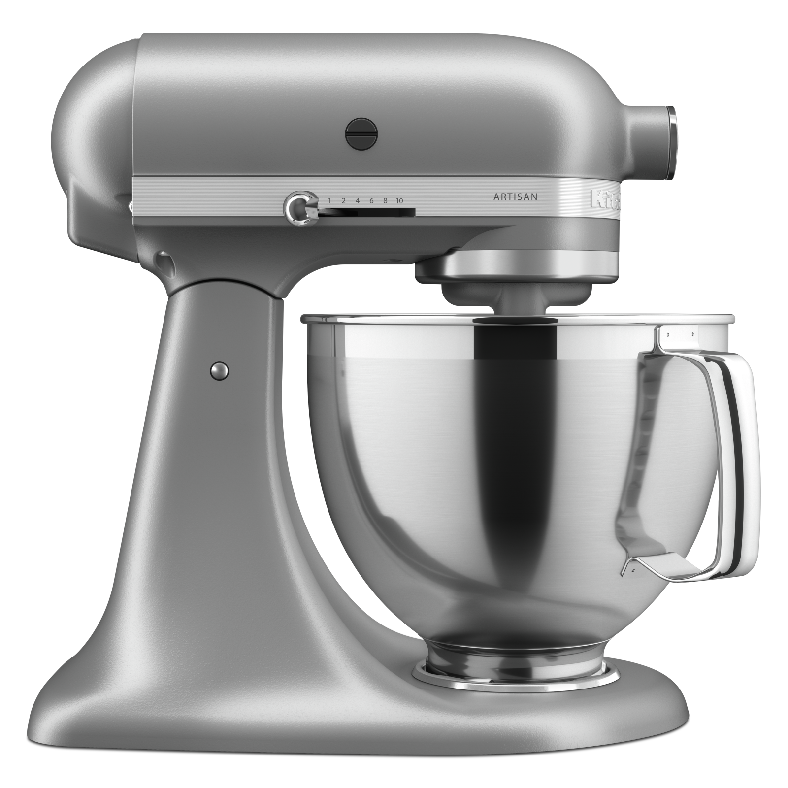 KitchenAid - 5 Quarts Tilt-Head Mixer in Silver - KSM195PSCU