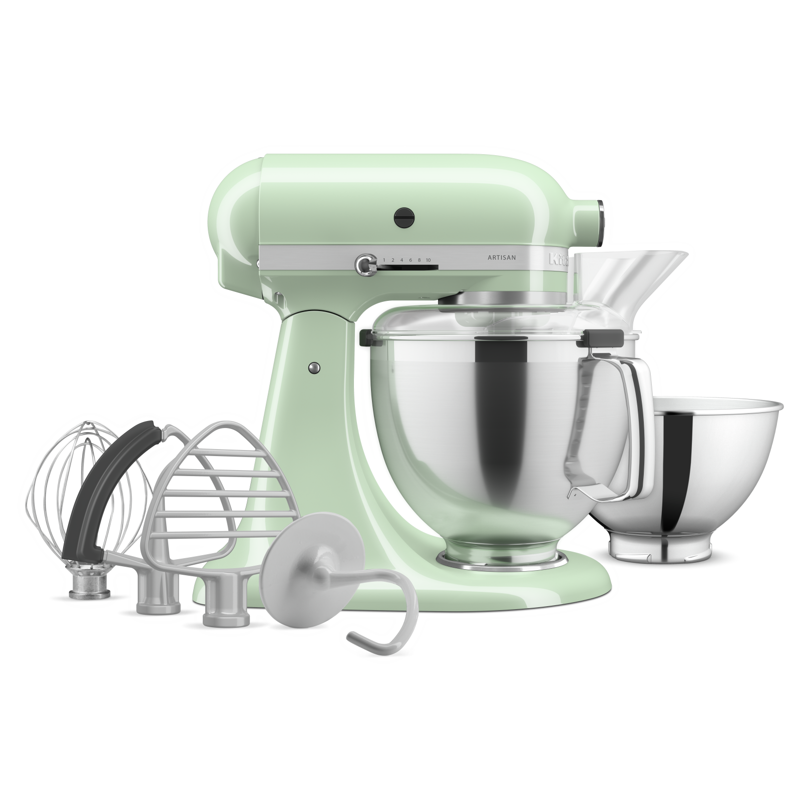 KitchenAid - 5 Quarts Tilt-Head Mixer in Green - KSM195PSPT