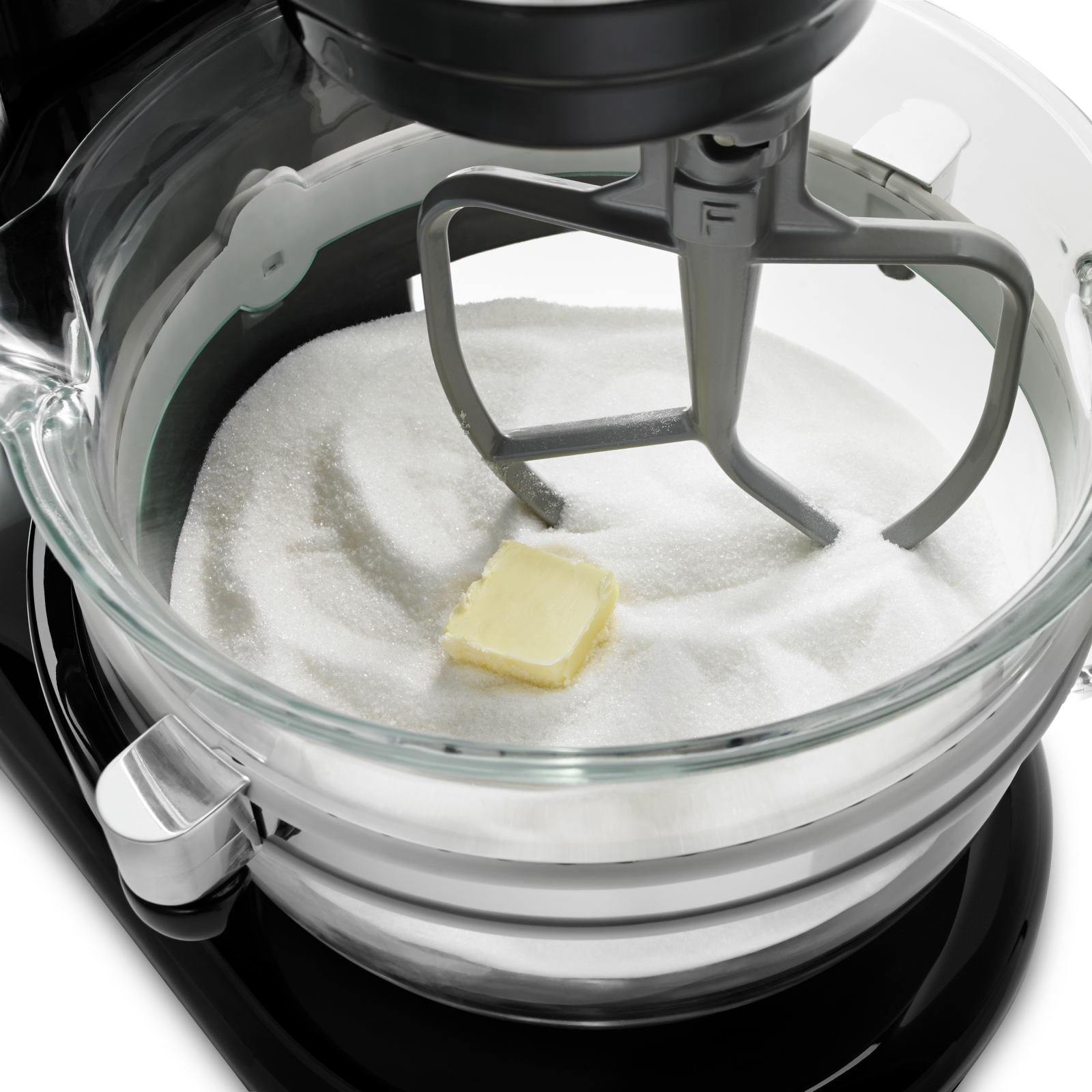 KitchenAid - 6 Quarts Bowl-lift Mixer in Black - KSM6521XOB