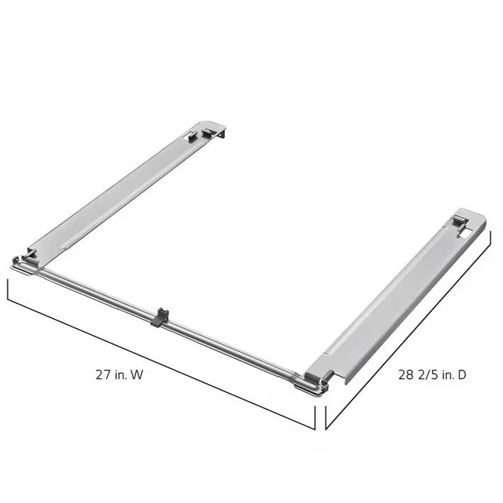 LG - 27'' Laundry Front Load Stacking Kit - KSTK4