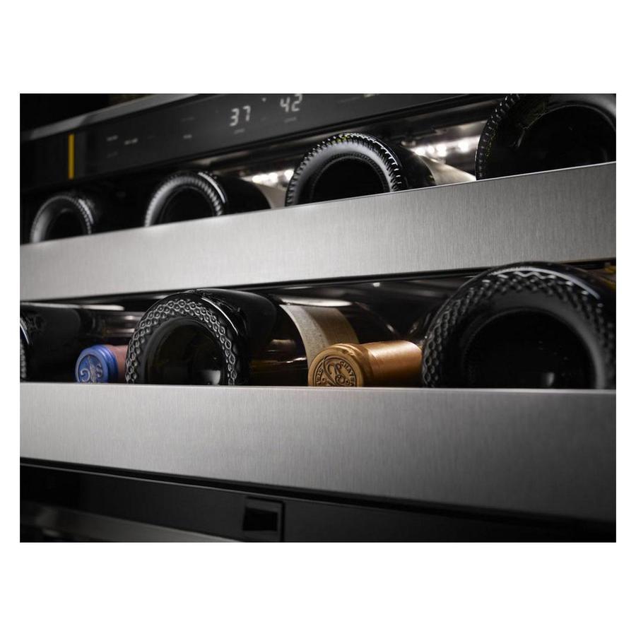 KitchenAid - 23.8 Inch 4.8 cu. ft Wine Refrigerator in Stainless - KUBL304ESS