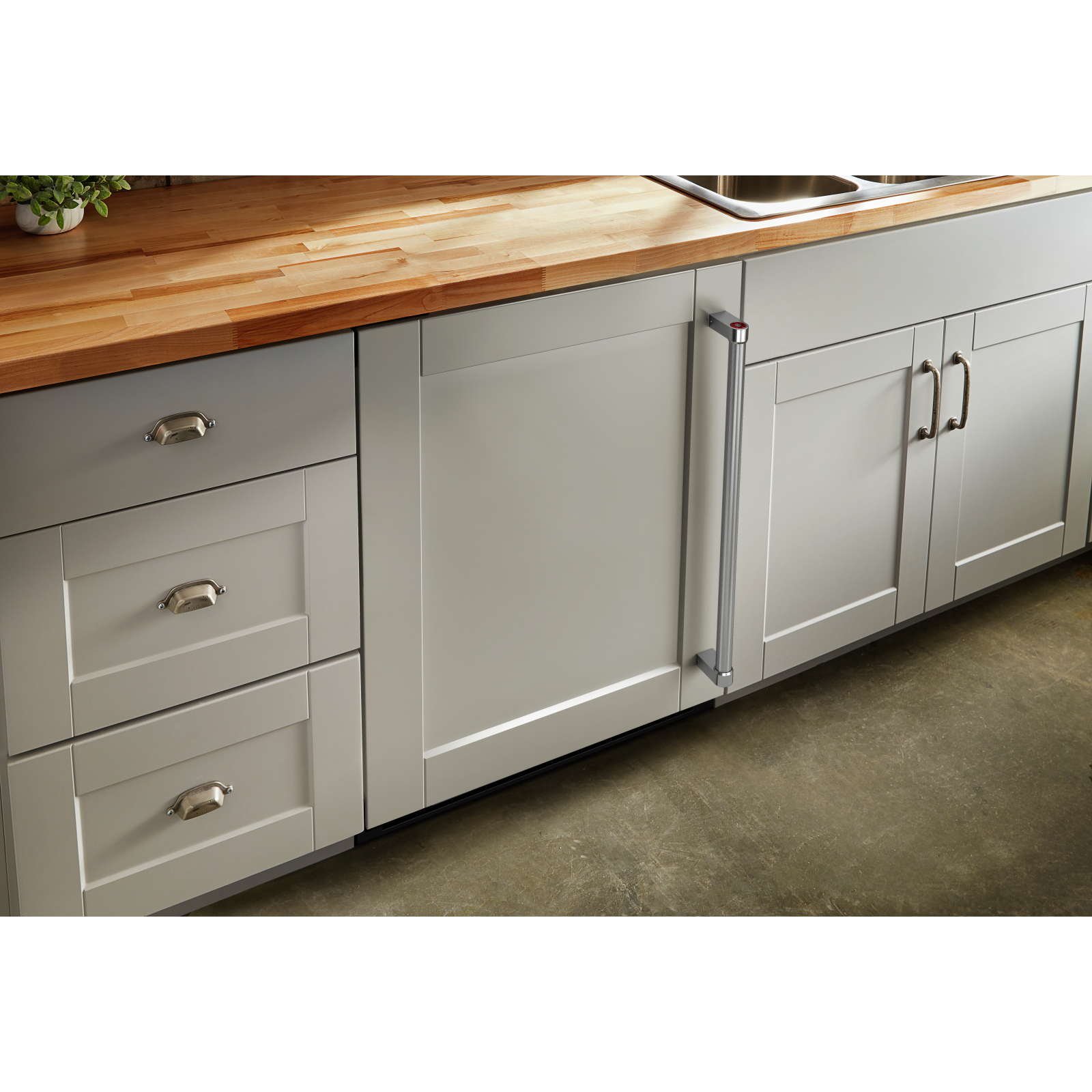 KitchenAid - 23.875 Inch 5 cu. ft Undercounter Refrigerator in Panel Ready - KURL114KPA