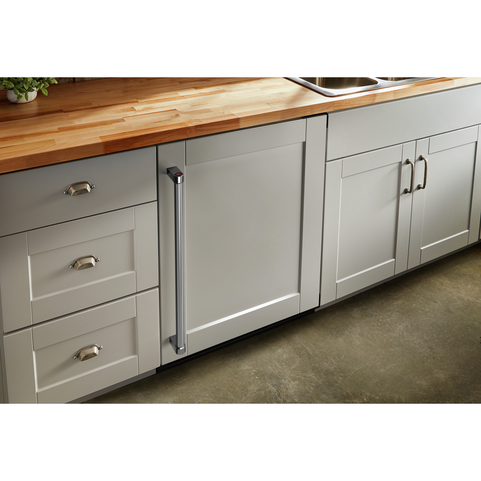 KitchenAid - 23.875 Inch 5 cu. ft Undercounter Refrigerator in Panel Ready - KURR114KPA