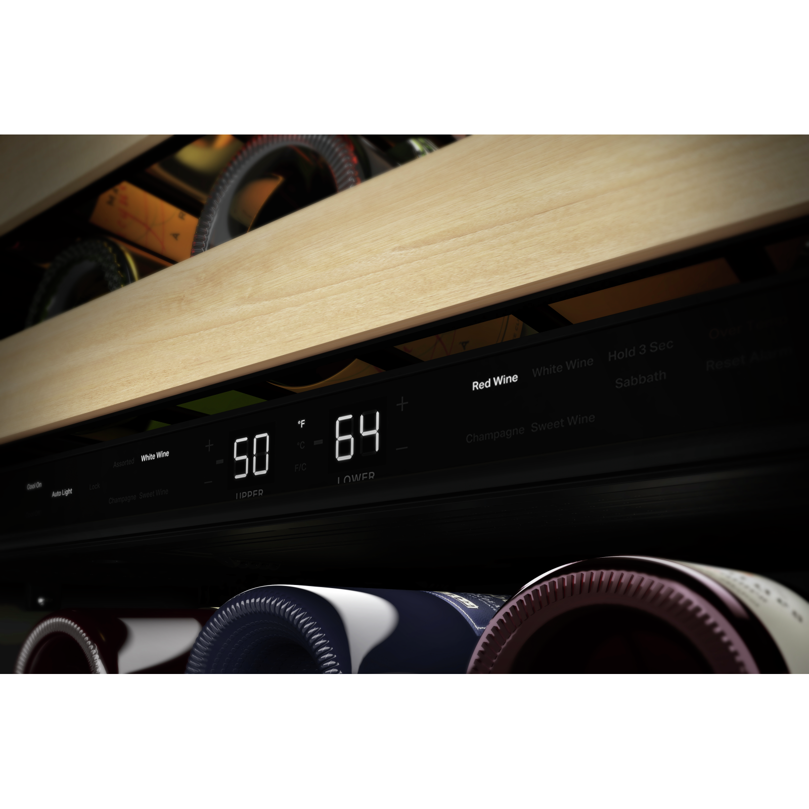 KitchenAid - 23.875 Inch 4.97 cu. ft Undercounter Wine Fridge Refrigerator in Panel Ready - KUWR214KPA