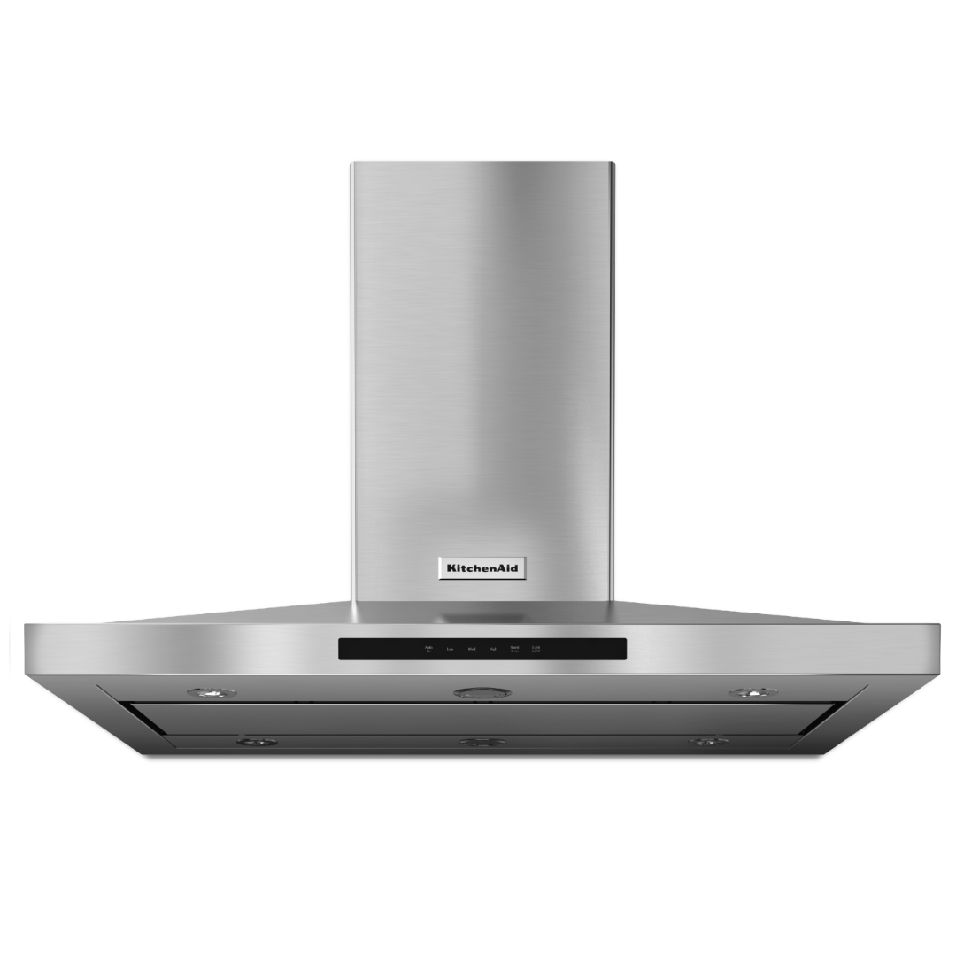 KitchenAid - 42 Inch 600 CFM Wall Mount and Chimney Range Vent in Stainless - KVIB602DSS