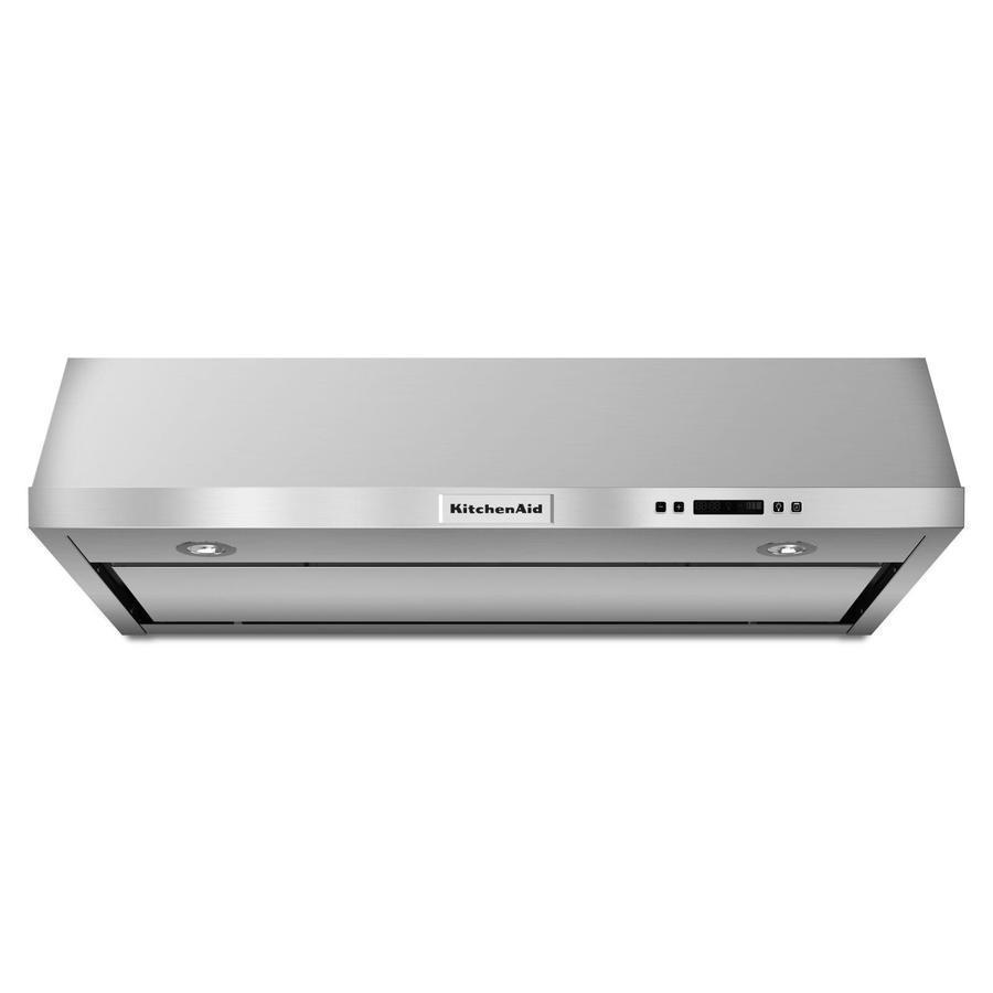 KitchenAid - 36 Inch 600 CFM Under Cabinet Range Vent in Stainless - KVUB606DSS