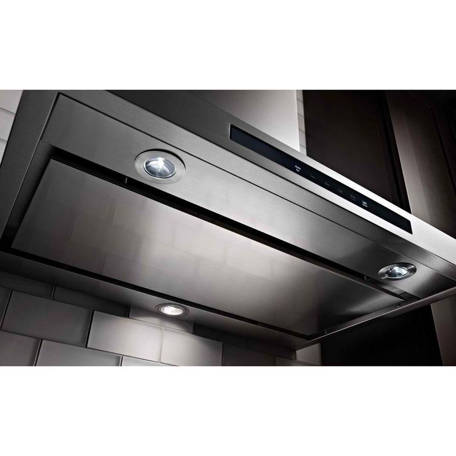 KitchenAid - 30 Inch 600 CFM Wall Mount and Chimney Range Vent in Stainless - KVWB600DSS