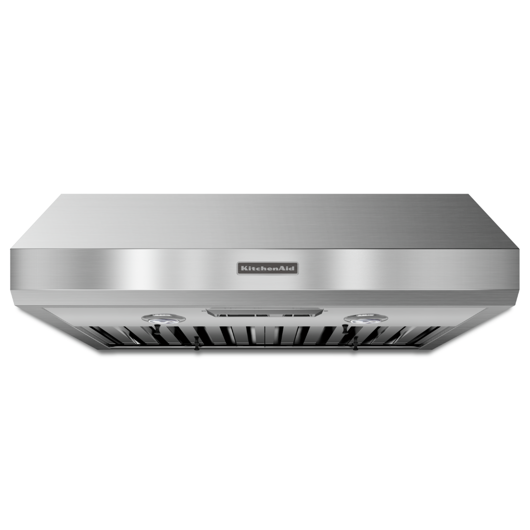 KitchenAid - 30 Inch 600 CFM Under Cabinet Range Vent in Stainless - KXU8030YSS