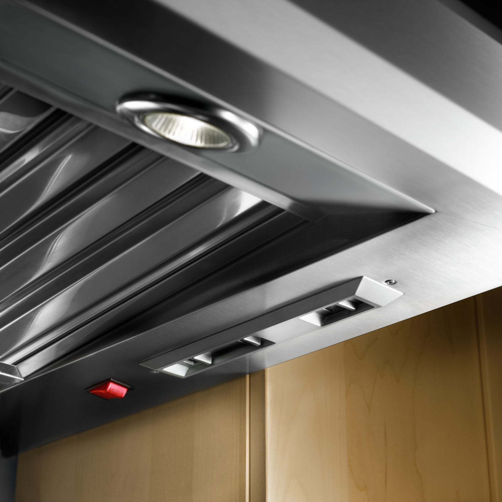 KitchenAid - 36 Inch 1200 CFM Wall Mount and Chimney Range Vent in Stainless - KXW9736YSS