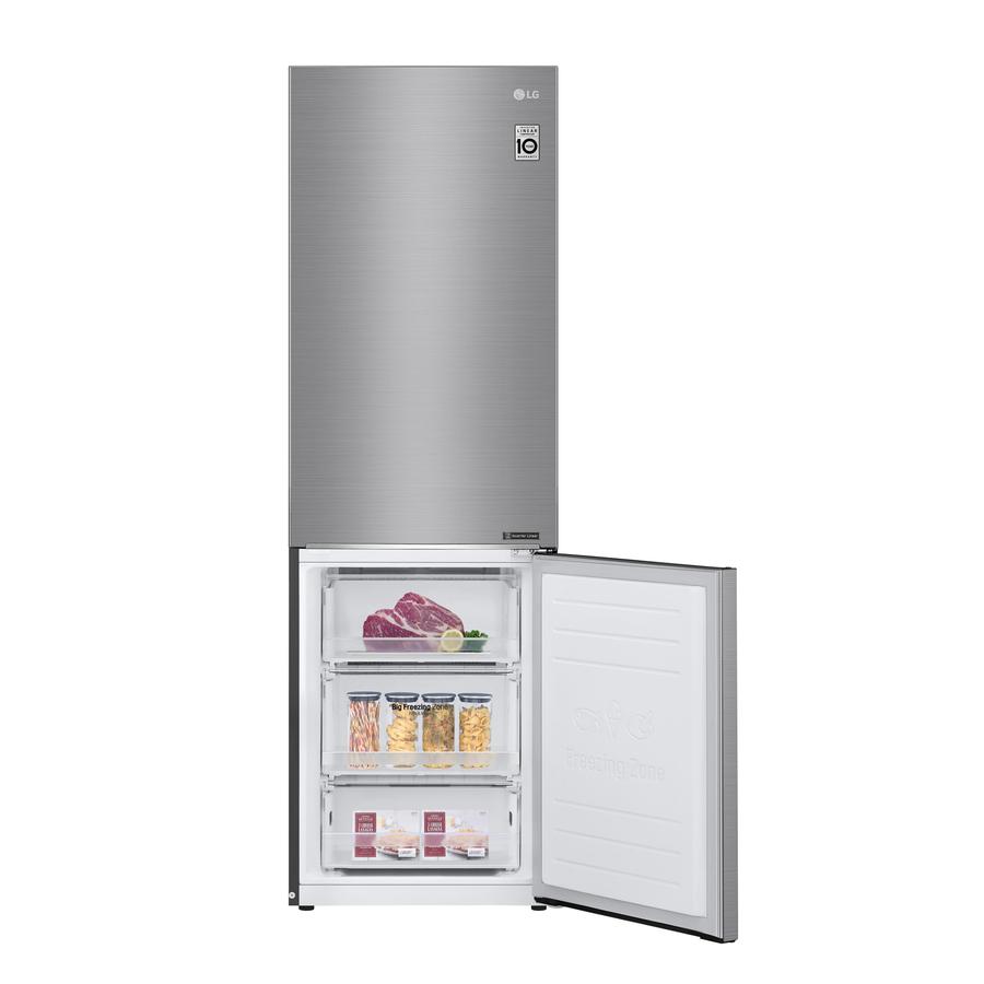 LG - 23.5 Inch 11.9 cu. ft Bottom Mount Refrigerator in Silver - LBNC12231V