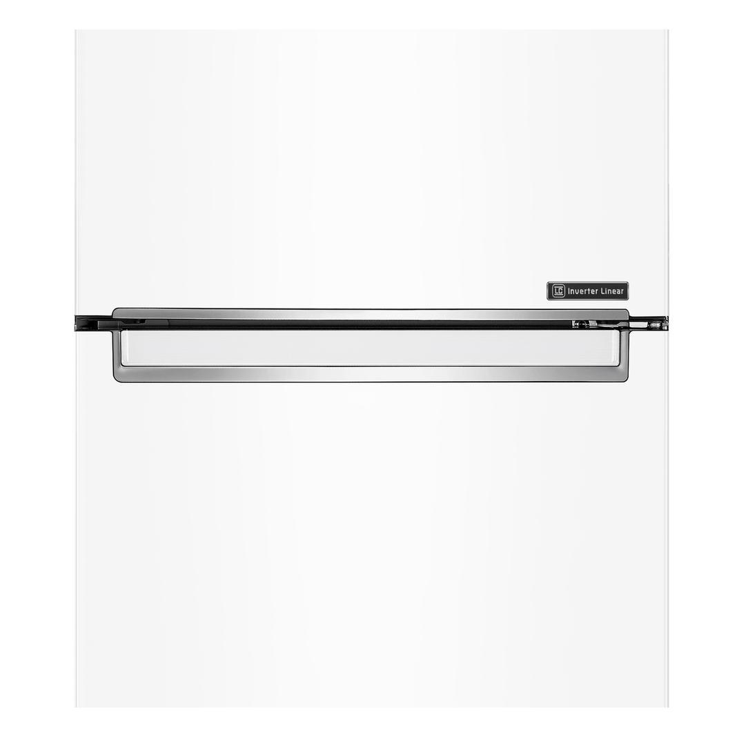 LG - 23.5 Inch 11.9 cu. ft Bottom Mount Refrigerator in White - LBNC12231W