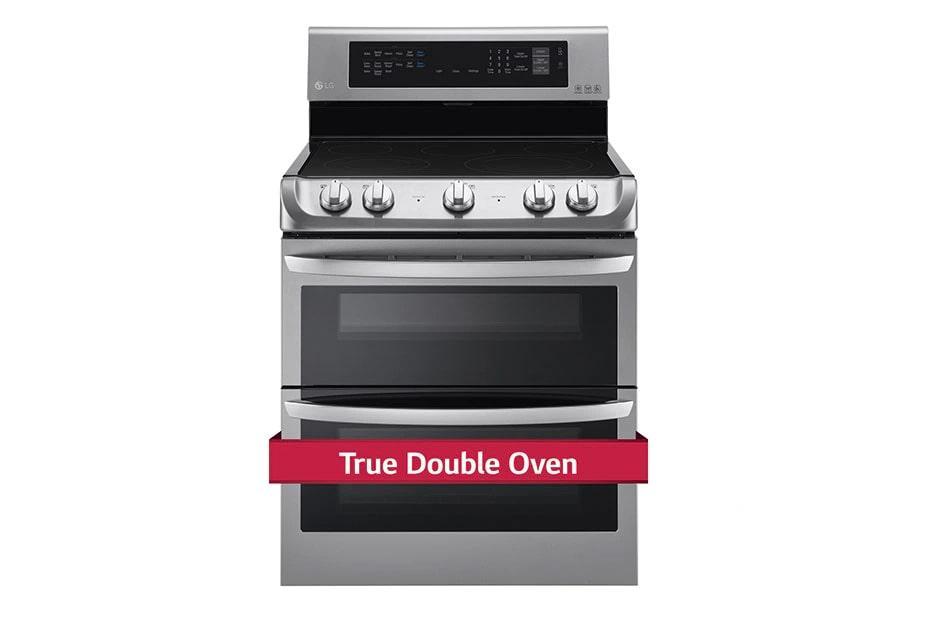 LG - 7.3 cu. ft Electric Range in Stainless - LDE5415ST