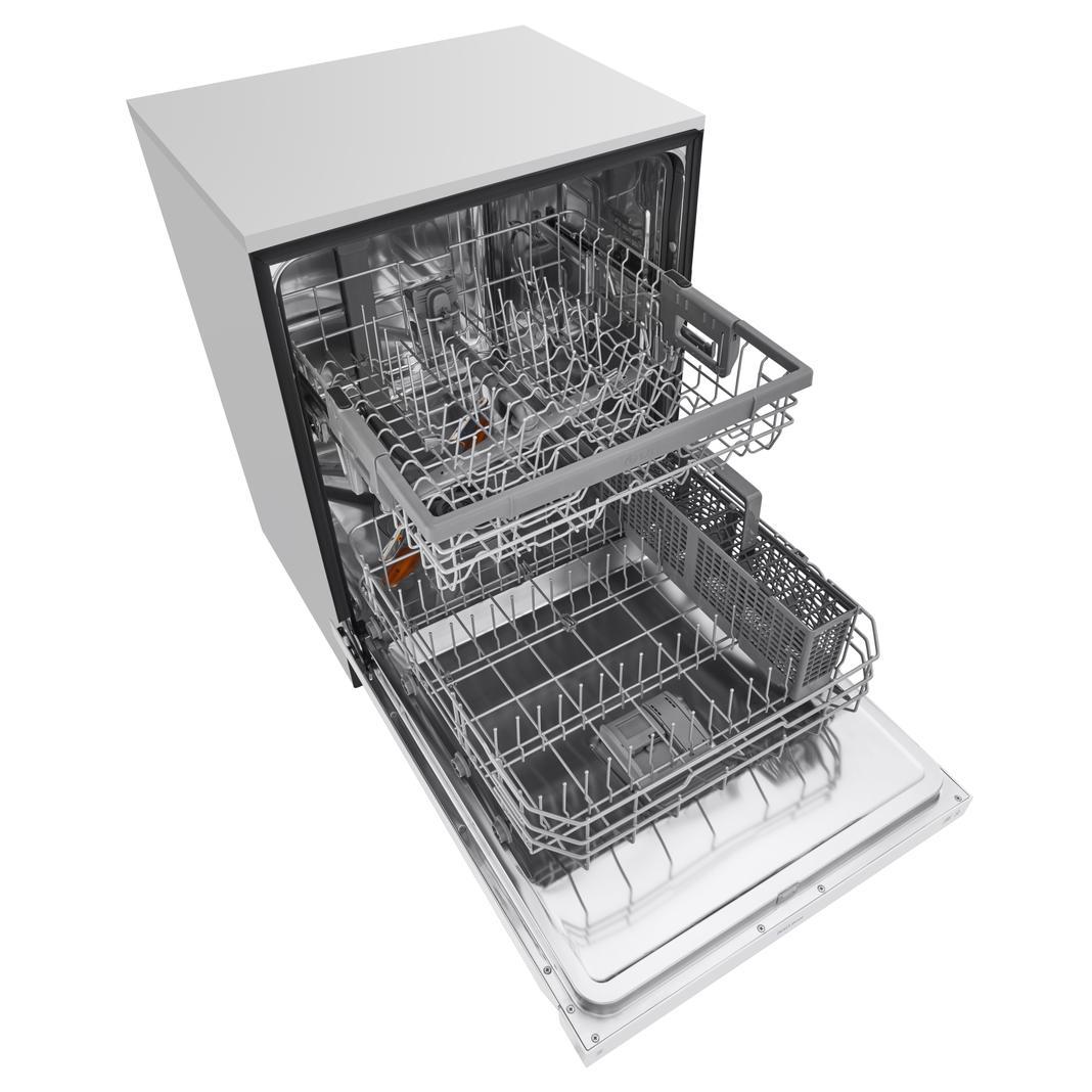 LG - 48 dBA Built In Dishwasher in White - LDF5545WW