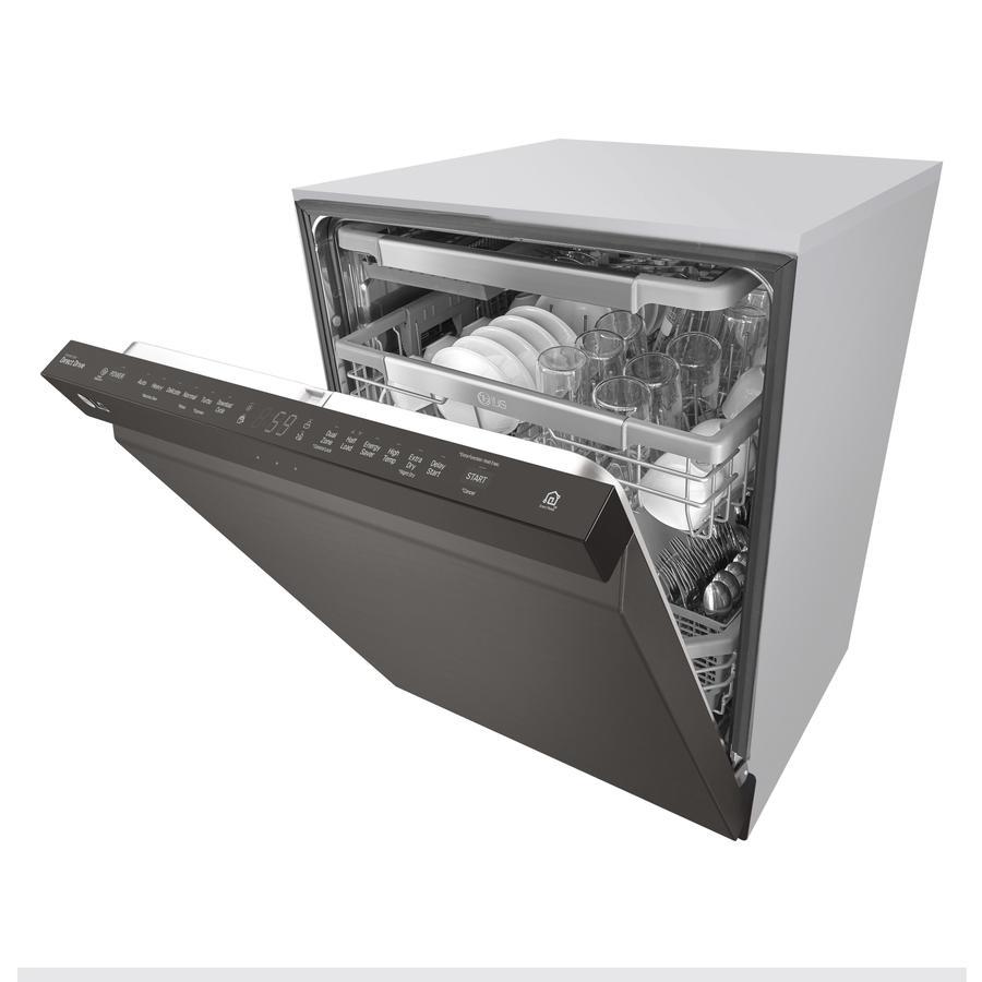 LG - 44 dBA Built In Dishwasher in Black Stainless - LDP6797BD