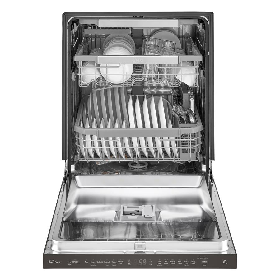 LG - 44 dBA Built In Dishwasher in Black Stainless - LDP6797BD