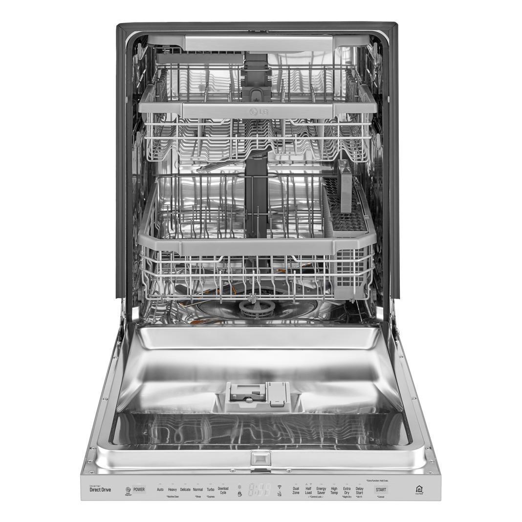 LG - 44 dBA Built In Dishwasher in Stainless - LDP6797ST