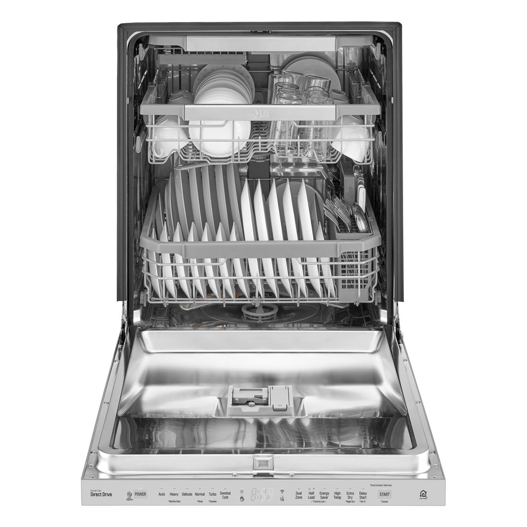 LG - 44 dBA Built In Dishwasher in Stainless - LDP6797ST