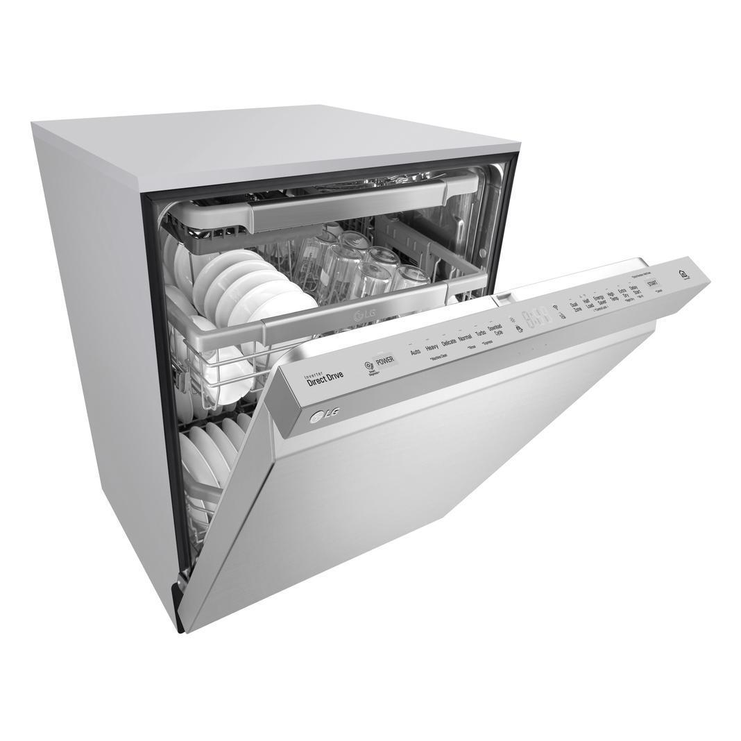 LG - 44 dBA Built In Dishwasher in Stainless - LDP6797ST