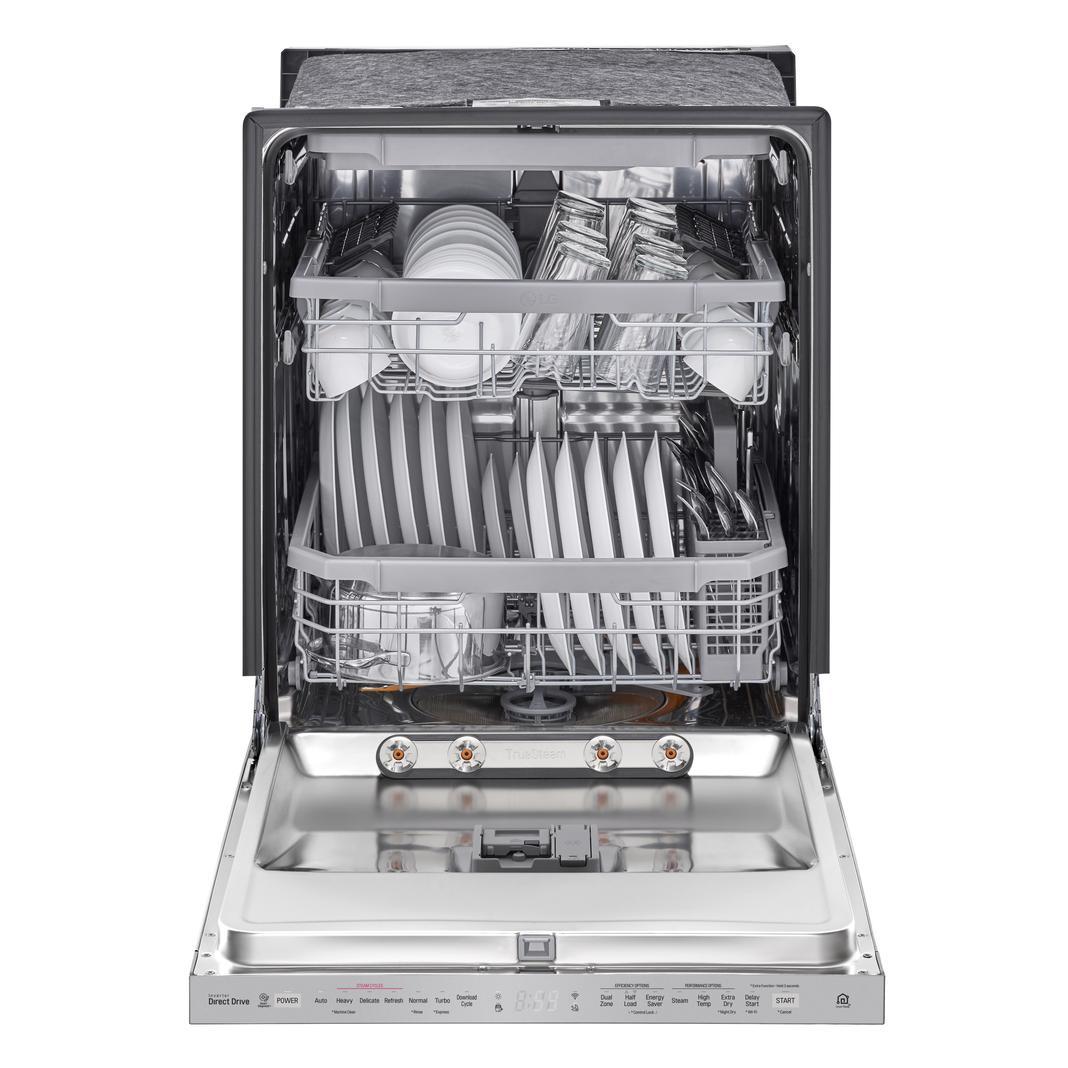 LG - 44 dBA Built In Dishwasher in Stainless - LDP6809SS
