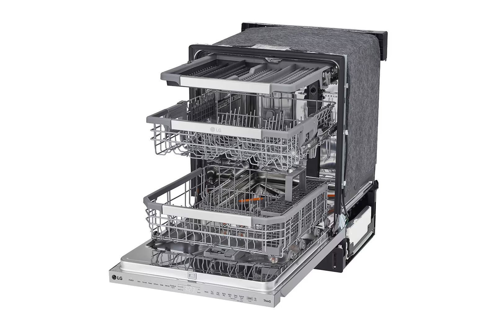 LG - 44 dBA Built In Dishwasher in Stainless - LDPM6762S