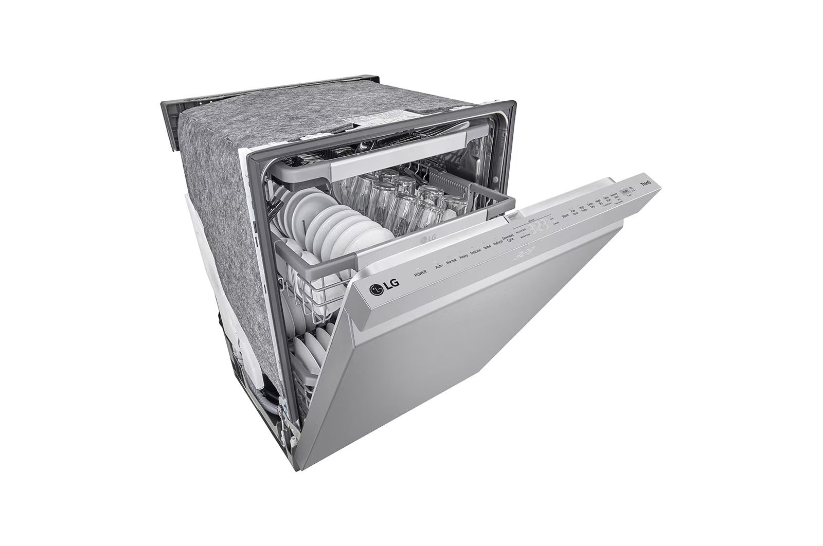 LG - 44 dBA Built In Dishwasher in Stainless - LDPM6762S