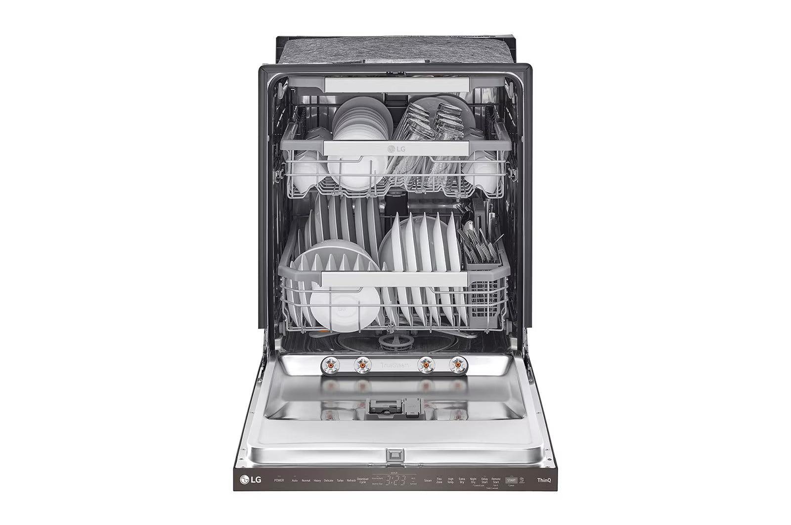 LG - 44 dBA Built In Dishwasher in Black Stainless - LDPS6762D