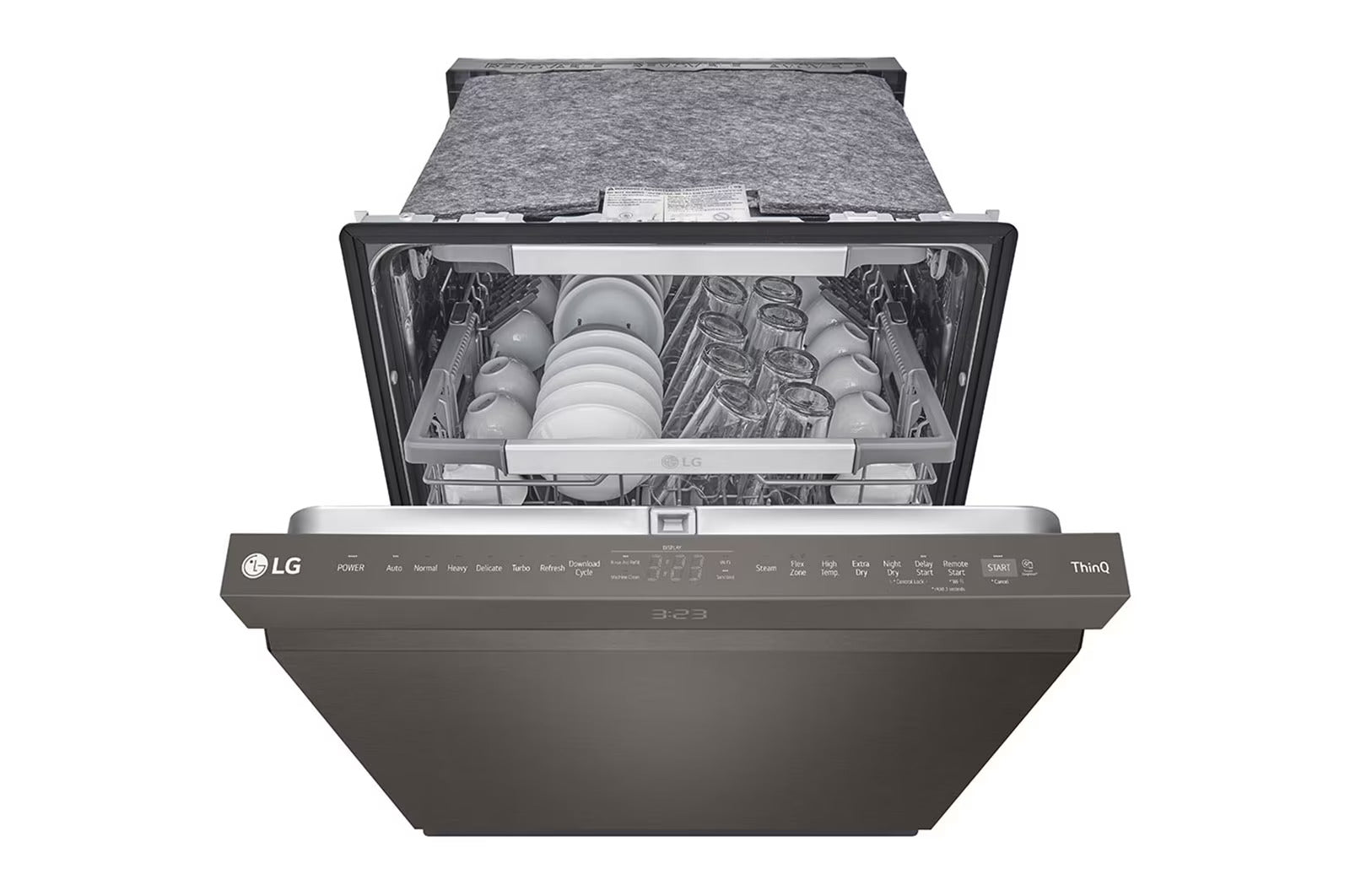 LG - 44 dBA Built In Dishwasher in Black Stainless - LDPS6762D