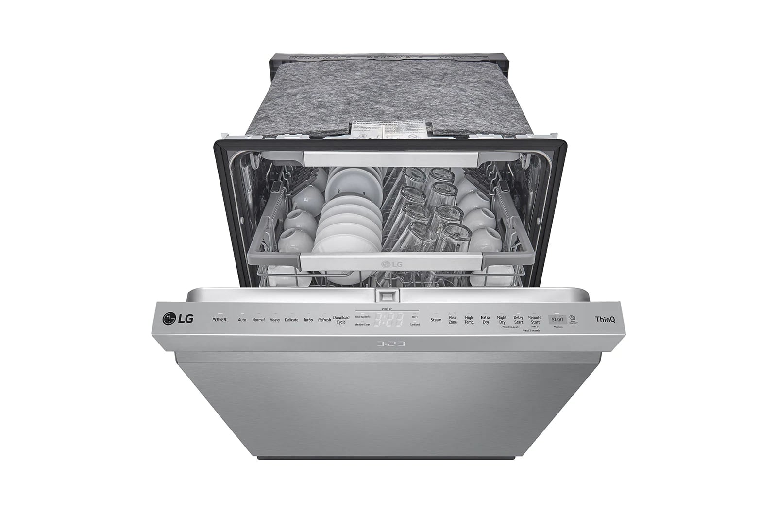 LG - 44 dBA Built In Dishwasher in Stainless - LDPS6762S