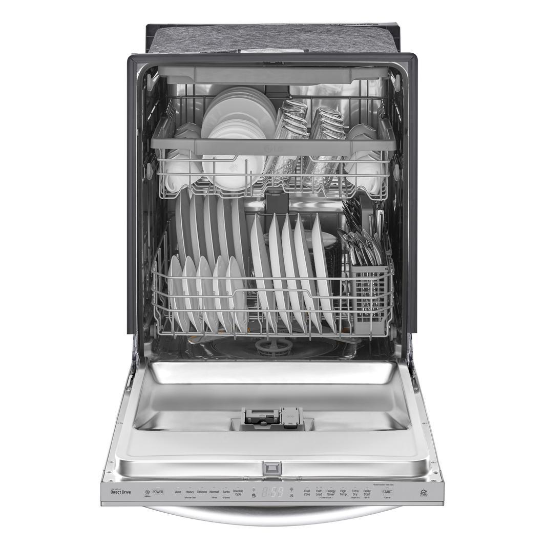 LG - 46 dBA Built In Dishwasher in Stainless - LDT5678SS