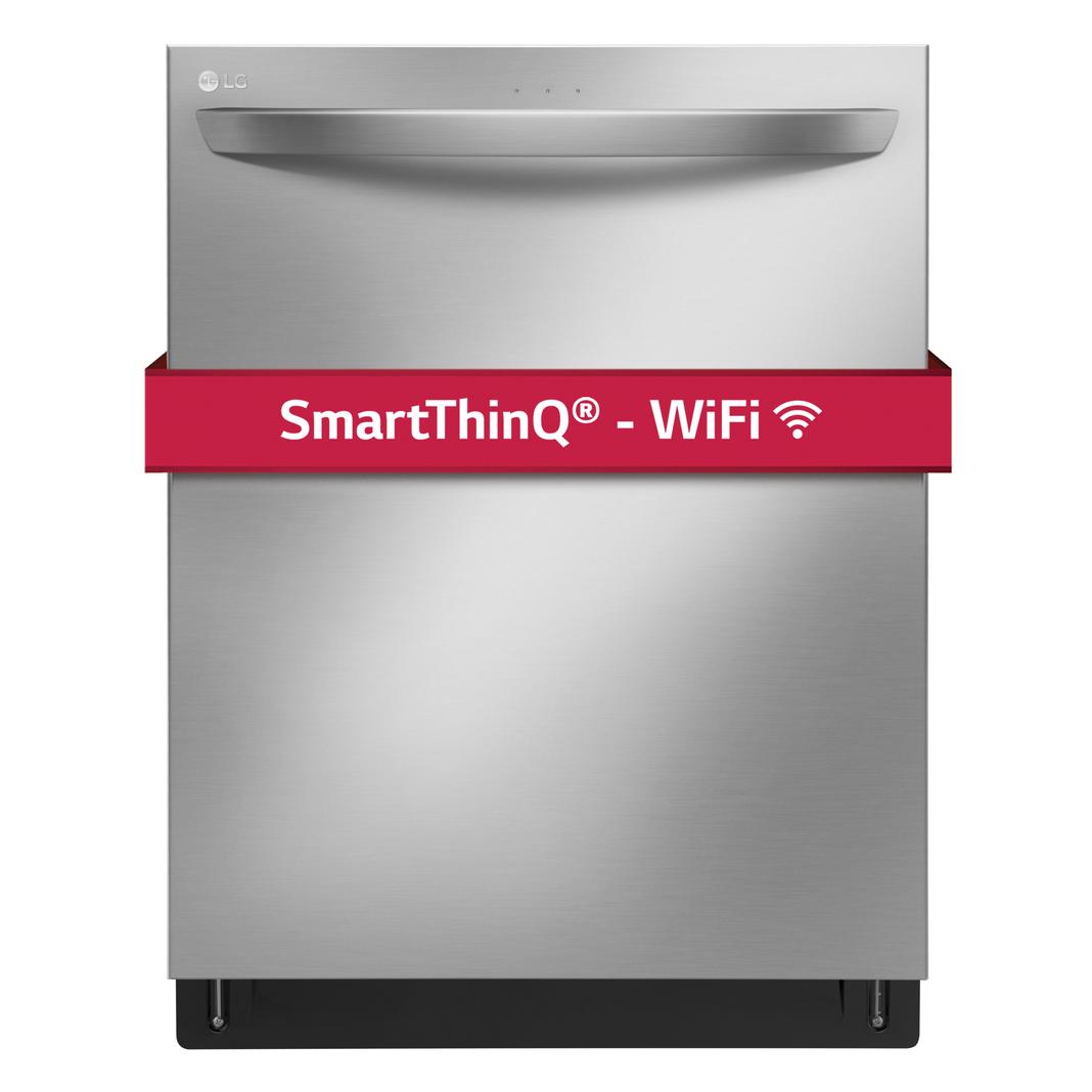 LG - 42 dBA Built In Dishwasher in Stainless - LDT7808SS