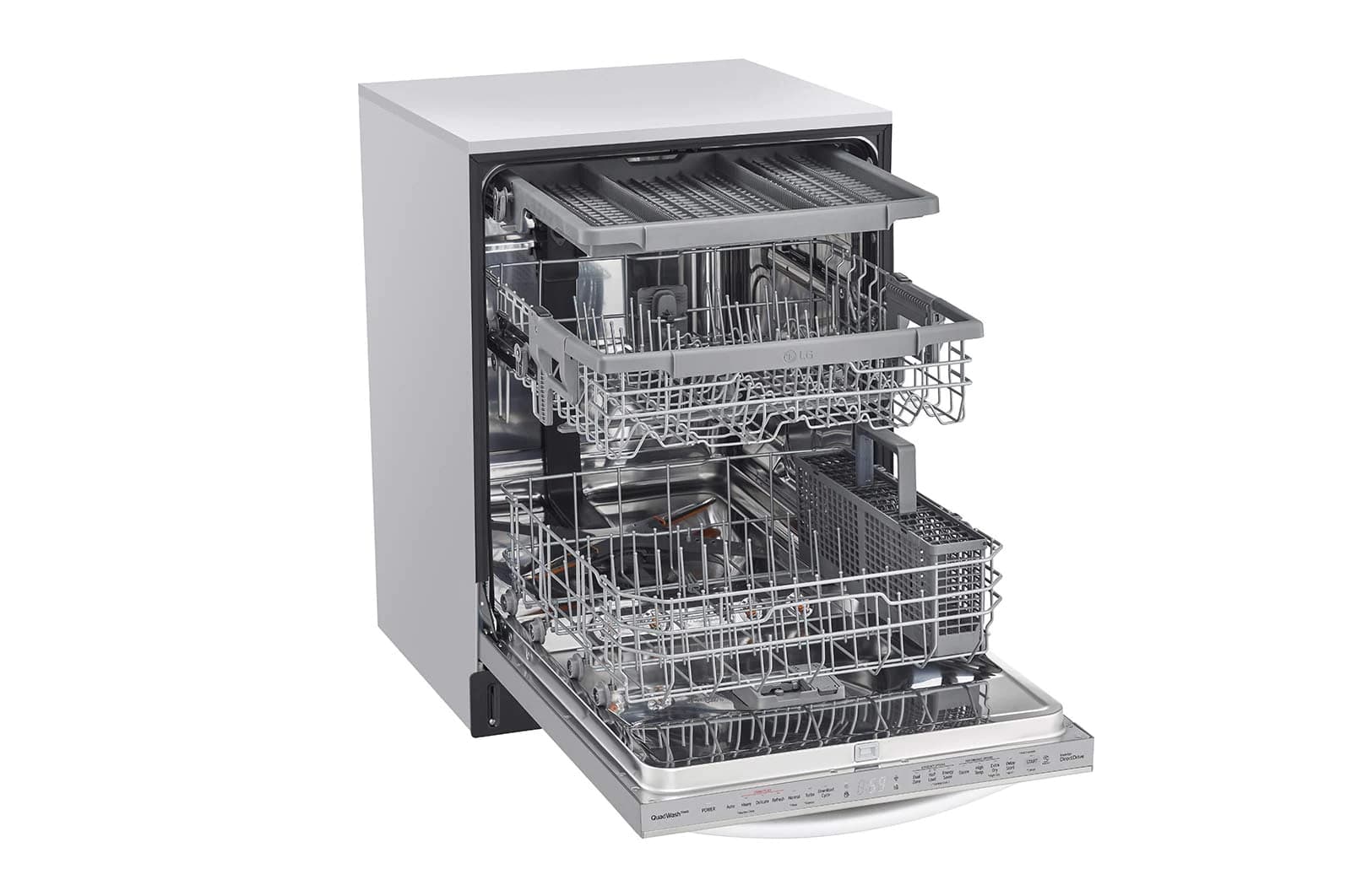 LG - 46 dBA Built In Dishwasher in Stainless - LDTS5552S