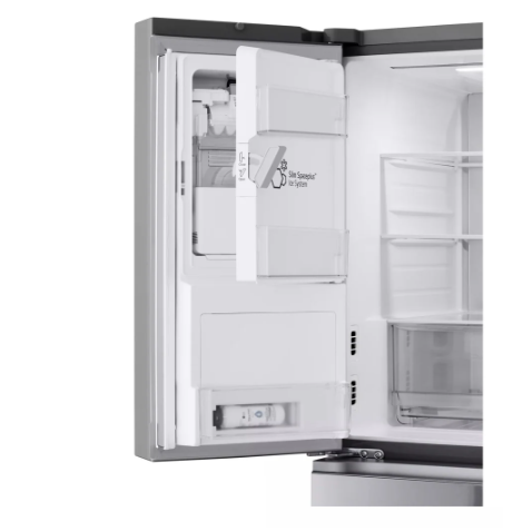 LG - 35.75 Inch 28.6 cu. ft French Door Refrigerator in Stainless - LF29S8330S
