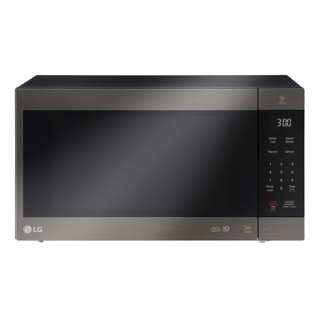LG - 2 cu. Ft Counter top Microwave in Black Stainless - LMC2075BD