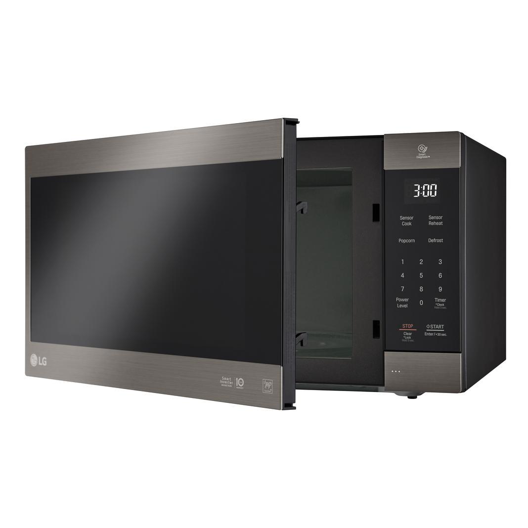 LG - 2 cu. Ft Counter top Microwave in Black Stainless - LMC2075BD