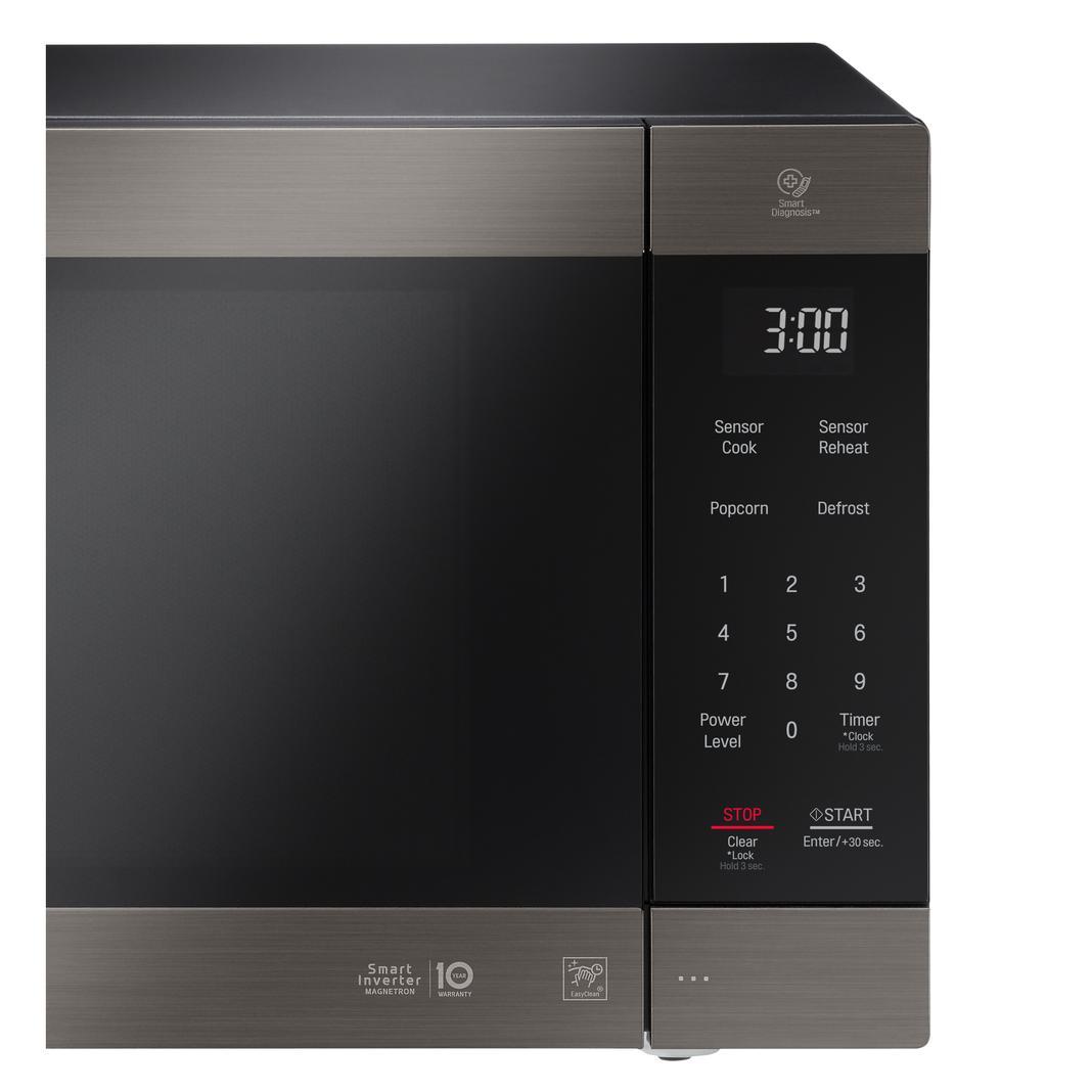 LG - 2 cu. Ft Counter top Microwave in Black Stainless - LMC2075BD