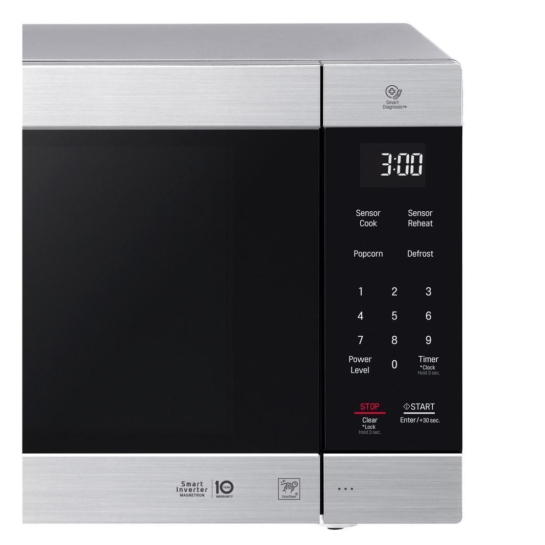 LG - 2 cu. Ft Counter top Microwave in Stainless - LMC2075ST