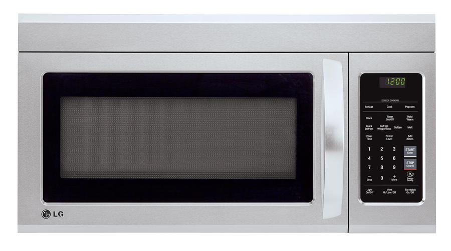 LG - 1.8 cu. Ft Over the range Microwave in Stainless - LMV1852ST