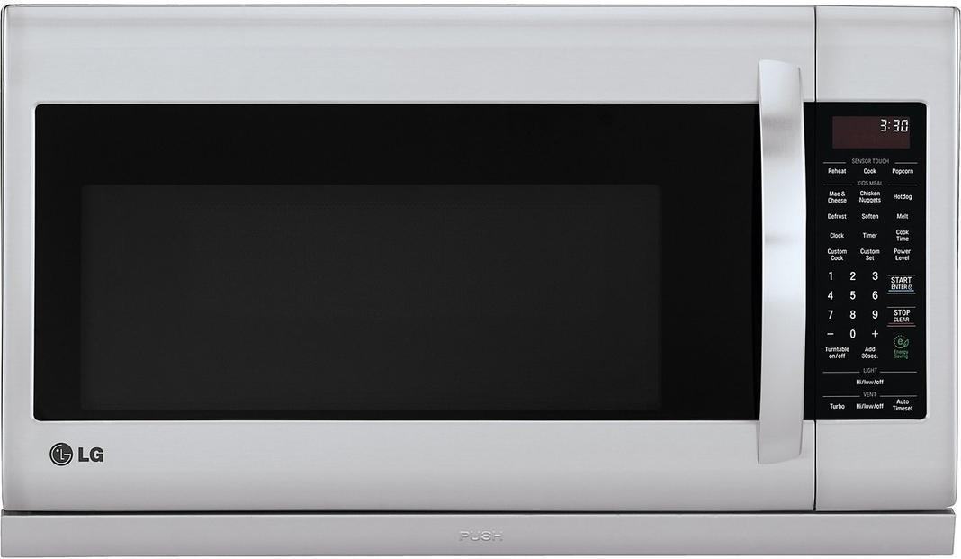 LG - 2 cu. Ft Over the range Microwave in Stainless - LMV2055ST