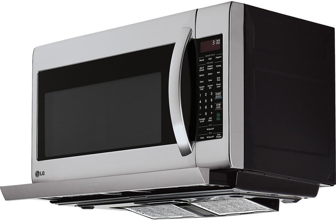 LG - 2 cu. Ft Over the range Microwave in Stainless - LMV2055ST