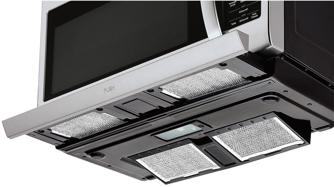 LG - 2 cu. Ft Over the range Microwave in Stainless - LMV2055ST