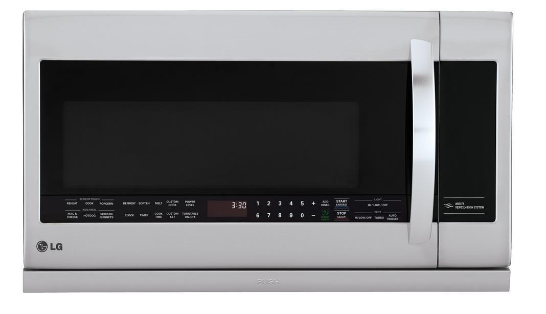 LG - 2.2 cu. Ft Over the range Microwave in Stainless - LMV2257ST