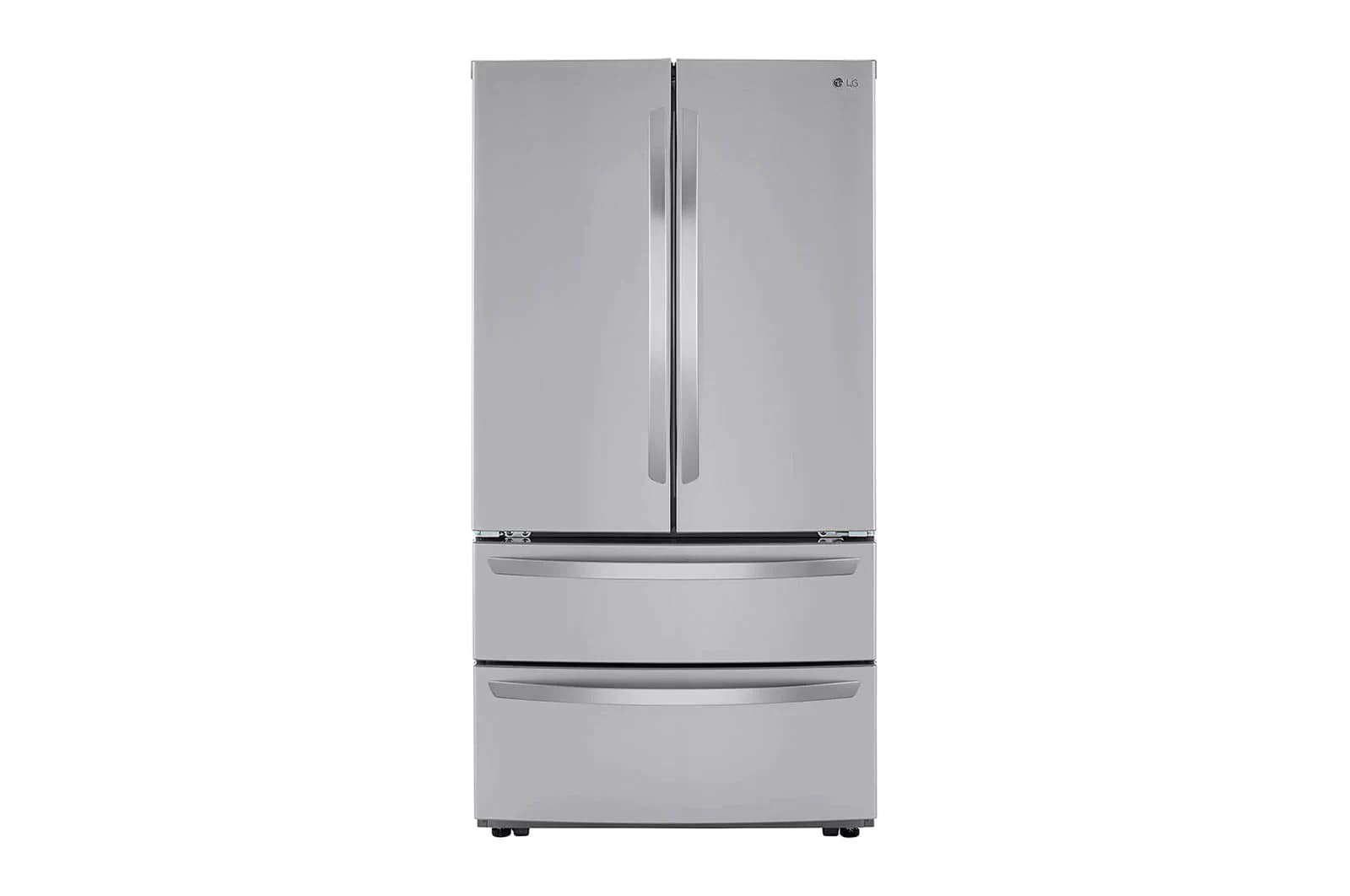 LG - 35.75 Inch 22.7 cu. ft French Door Refrigerator in Stainless - LMWC23626S