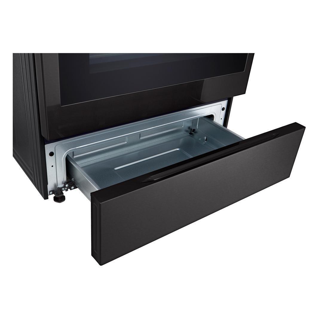 LG - 6.3 cu. ft Electric Range in Black Stainless - LREL6325D