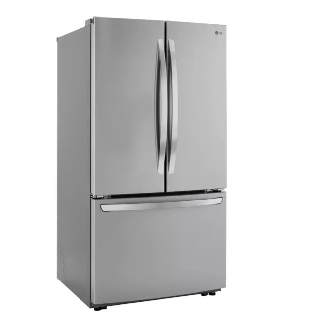 LG - 35.75 Inch 23 cu. ft French Door Refrigerator in Stainless - LRFCC23D6S