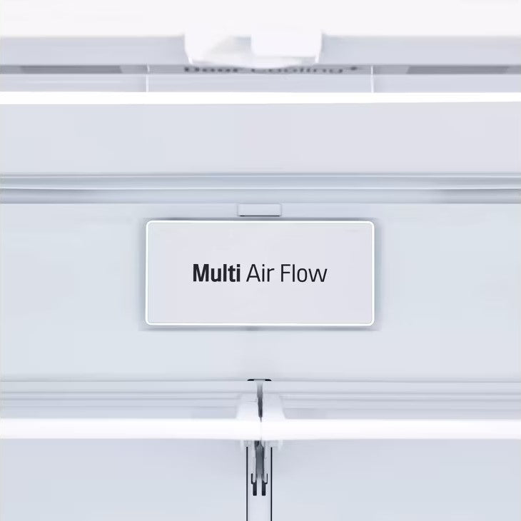 LG - 35.75 Inch 23 cu. ft French Door Refrigerator in Stainless - LRFCC23D6S