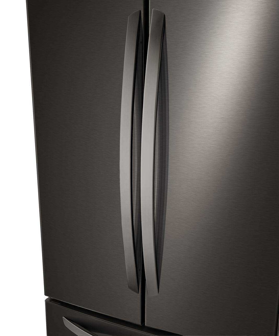 LG - 32.8 Inch 25.1 cu. ft French Door Refrigerator in Black Stainless - LRFCS2503D